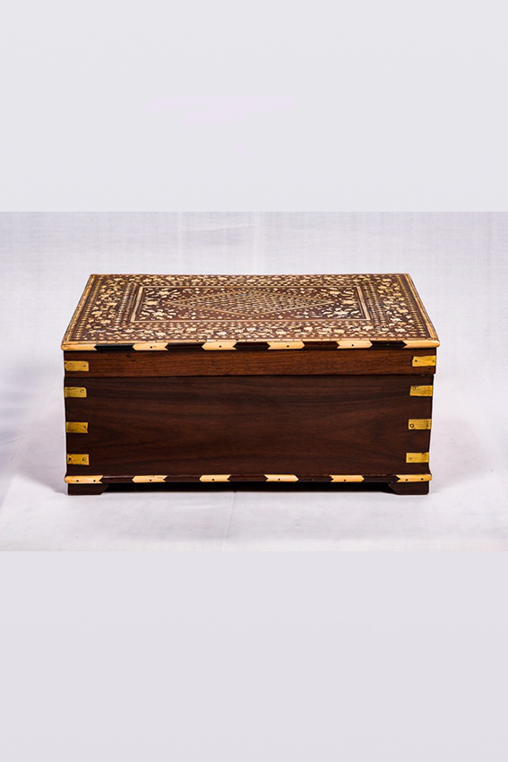 Wooden Box With Inlay